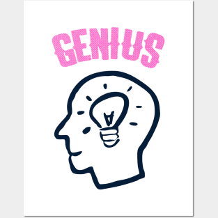 Genius Posters and Art